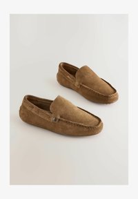Izbrano, suede tan brown