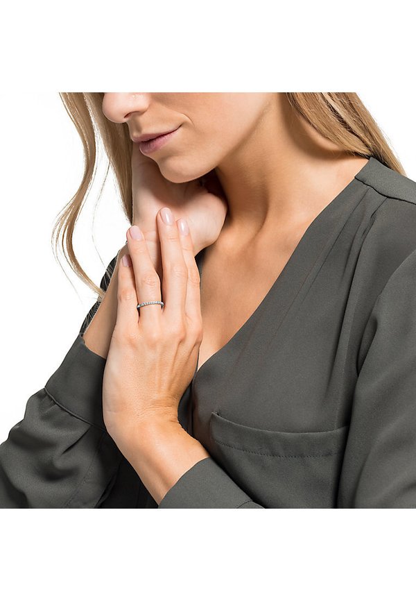 Ring - weißgoldfarben