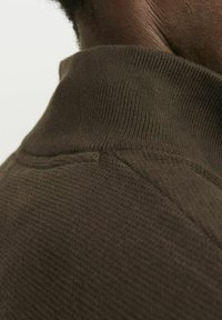 Jack & Jones PREMIUM MIT EINFARBIG - Trui - slate black
