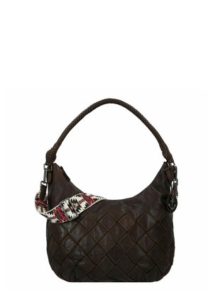 ESTERINA SCHULTER - Handtas - chocolate brown