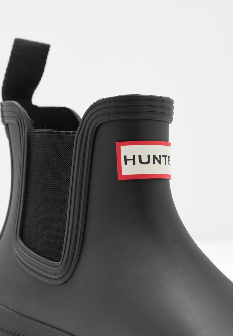 HUNTER Mujeres Mujeres Refined Gloss Chelsea Botas, Negro, 36 EU