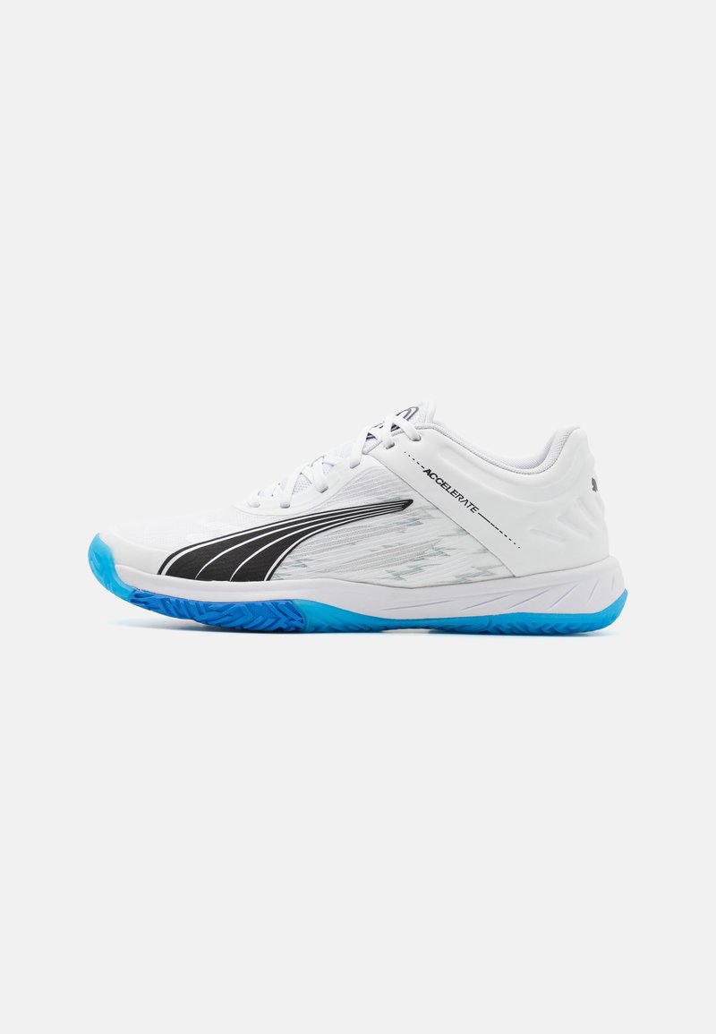 Puma ACCELERATE TURBO - Chaussures de handball - white/bluemazing