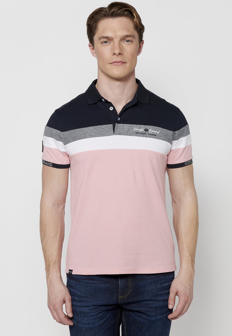 Koroshi SHORT SLEEVE - Polo marškinėliai - rosa pink