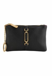 Portefeuille Carpisa Noir Effet Nubuck - Mini Format Avec Zip - Neuf Avec étiquettes