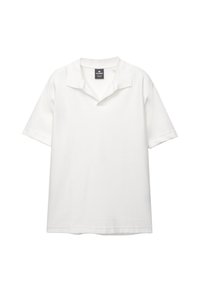 TEXTURED SHORT SLEEVE - Piké - white