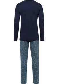 Hanro DAY SET - Nattplagg set - aqua paisley