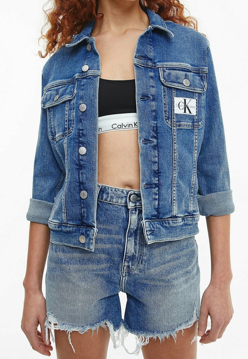 Calvin Klein Jeans Farkkutakki - blue denim
