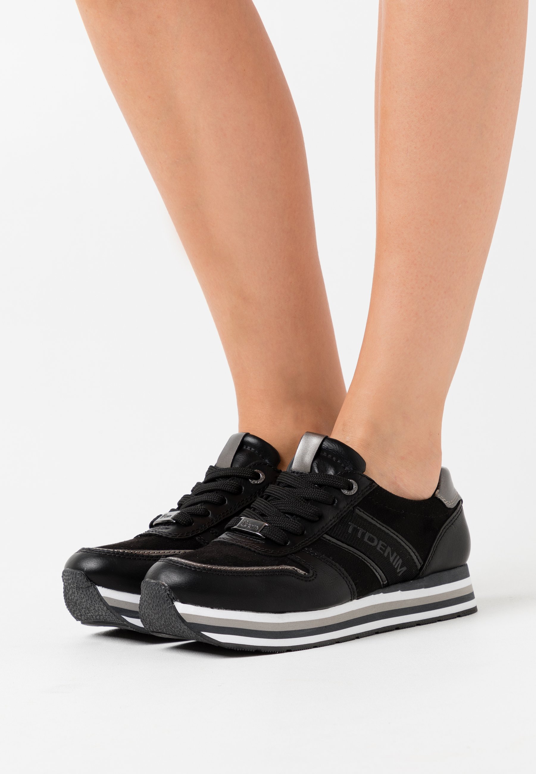 TOM TAILOR DENIM Joggesko black Zalando.no TOM TAILOR Joggesko black Zalando.no