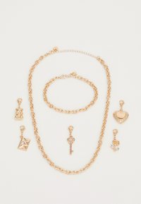 BEMYVALENTINE - Collier - gold-coloured/clear multi