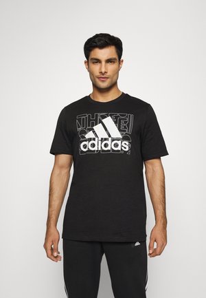 EGAME - Printtipaita - black