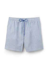 Tezenis Short de bain - blau stampa righe bianco azzurro/bleu clair ...