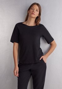 Intimissimi SUPIMA BOAT-NECK - T-Shirt basic - schwarz