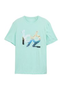 PHOTO - T-Shirt print - bright mint green