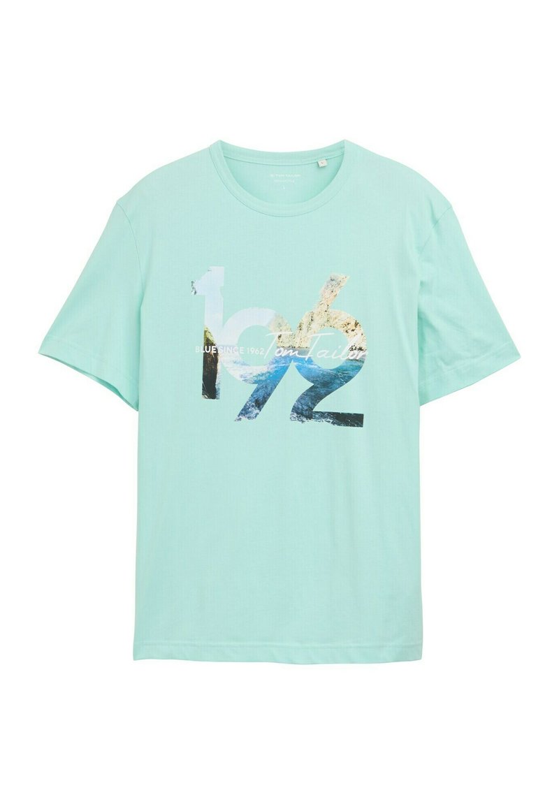 Prenda Algodón Palma - Básica Estampado Palma Algodón Camiseta Tirantes Tom Tailor Hombre