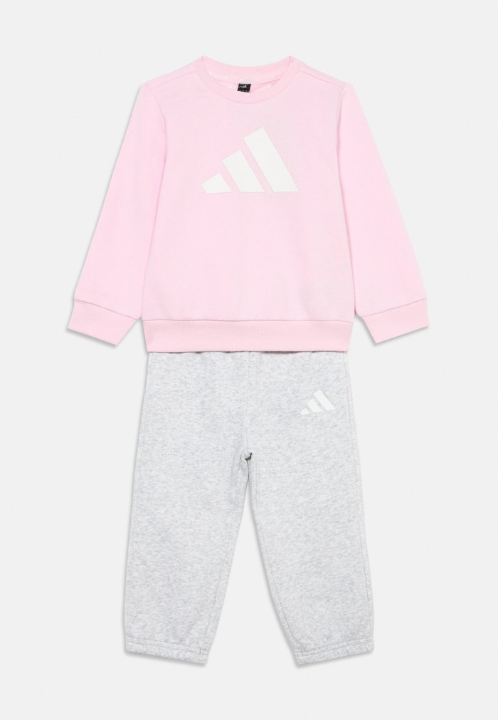 adidas BLOCK BABY SET - Chándal - clear pink/white