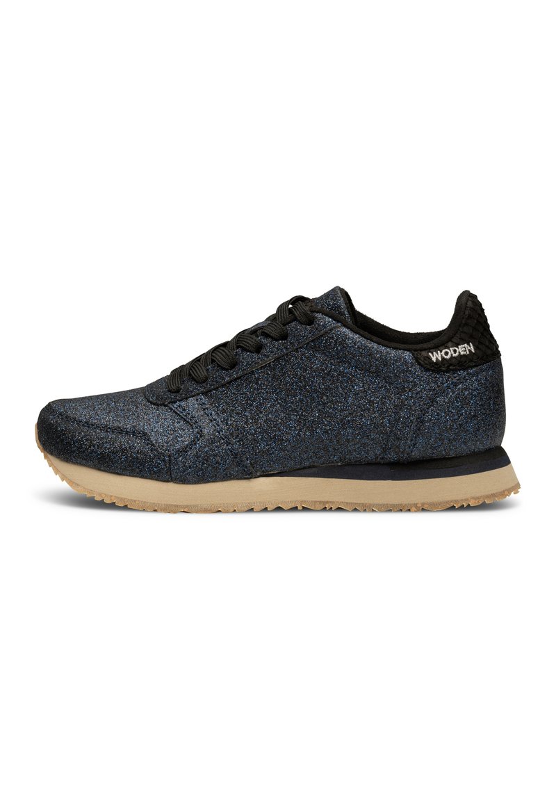 Woden - GLITTER - Sneaker low - navy multi, Vergrößern