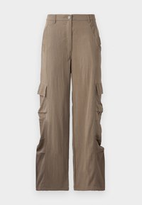 TULA TROUSER - Kapsáče - brown