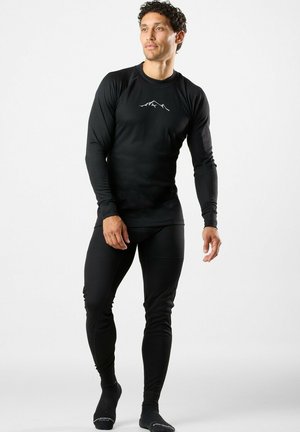 NORDIC ACTIVE SET - Lange underbukser - black