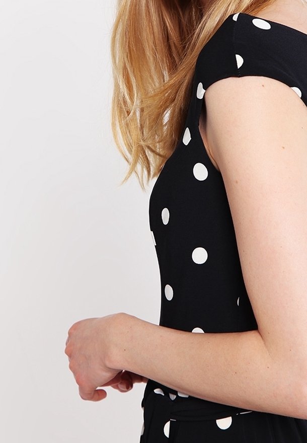 Lauren Ralph Lauren Jersey dress - black - (Pre-owned) - Zalando.ie