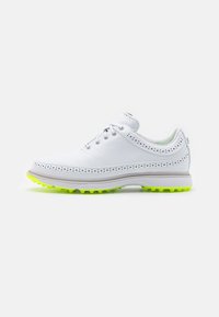 adidas Golf - MODERN CLASSIC 80 SPIKELESS - Golfschoenen - footwear white/matsilver/lucidlemo Miniatuurafbeelding 1