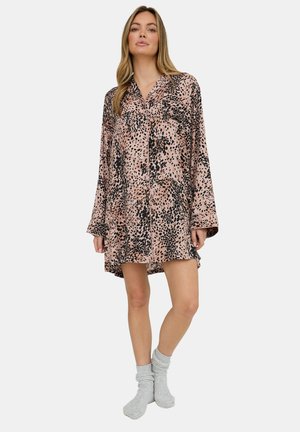 SIMONE LONG SLEEVE - Nachthemd - brown