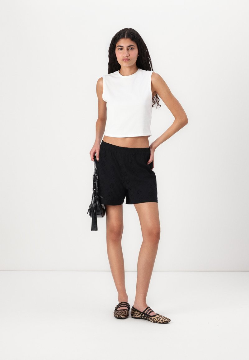 ONLY - ONLCHOICE 2 PACK - Top - bright white/black, Extindeți
