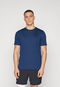 Under Armour - STYLE - T-shirts basic - academy/black Miniaturebillede 1