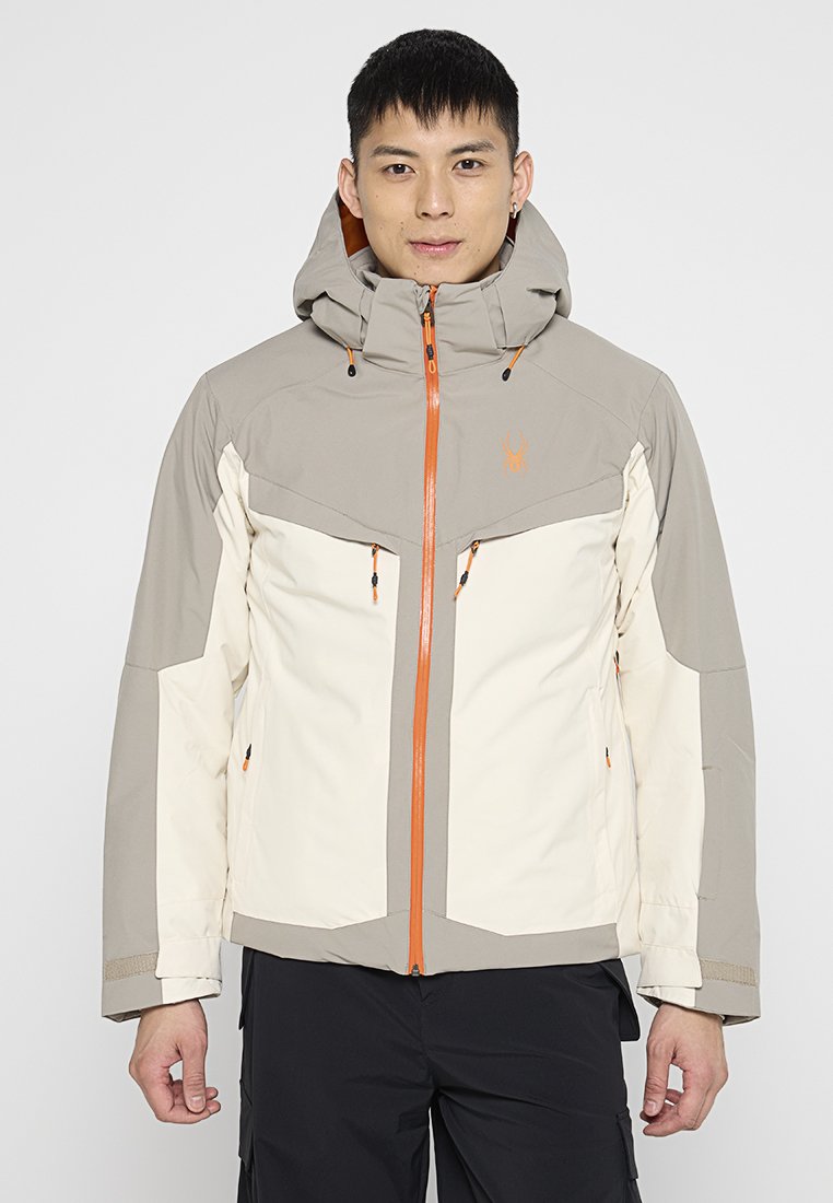 Spyder Snowboardjas taupe Spyder Snowboardjas taupe