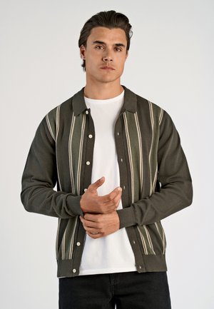 Cardigan - deep army