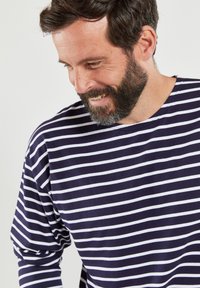 Armor lux BEG MEIL MARINIÈRE - Maglietta a manica lunga - navire/blanc