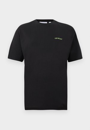 ARROW LEAVES TEE - Apdrukāts T-krekls - black