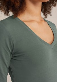 WE Fashion Hosszú ujjú felső - green
