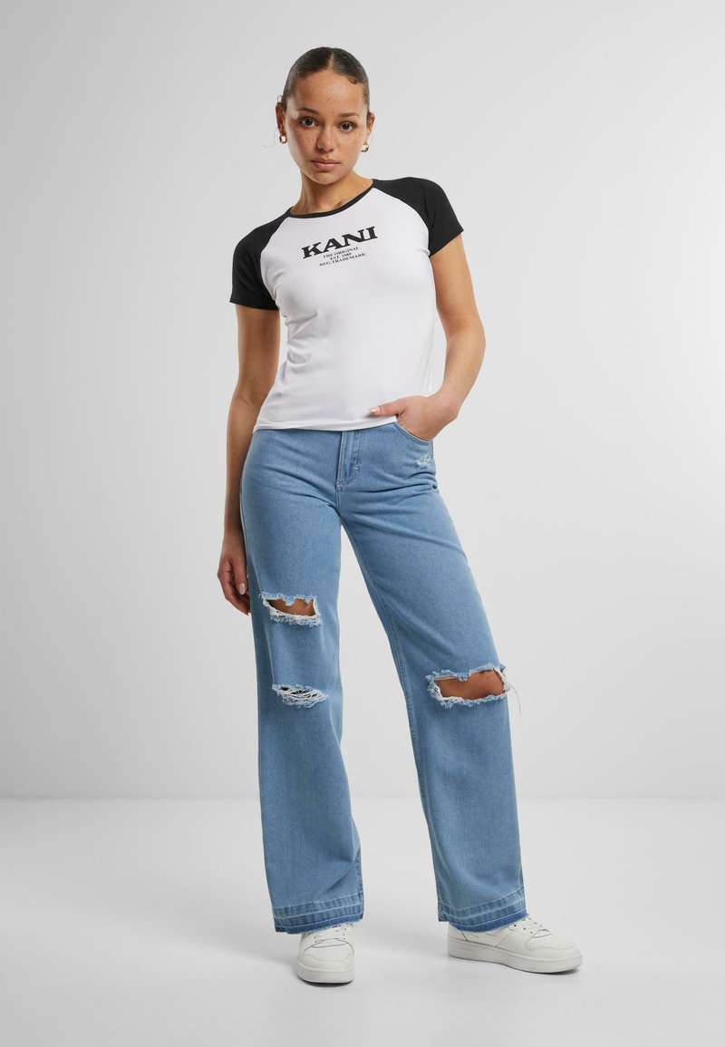 Karl Kani T-shirt print zwart