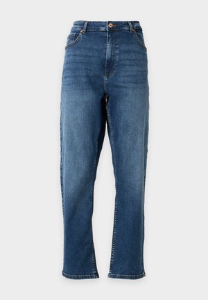 ONLY Carmakoma, CARCELINE HW SLIM ANK DNM BOX - Jean slim - medium blue denim