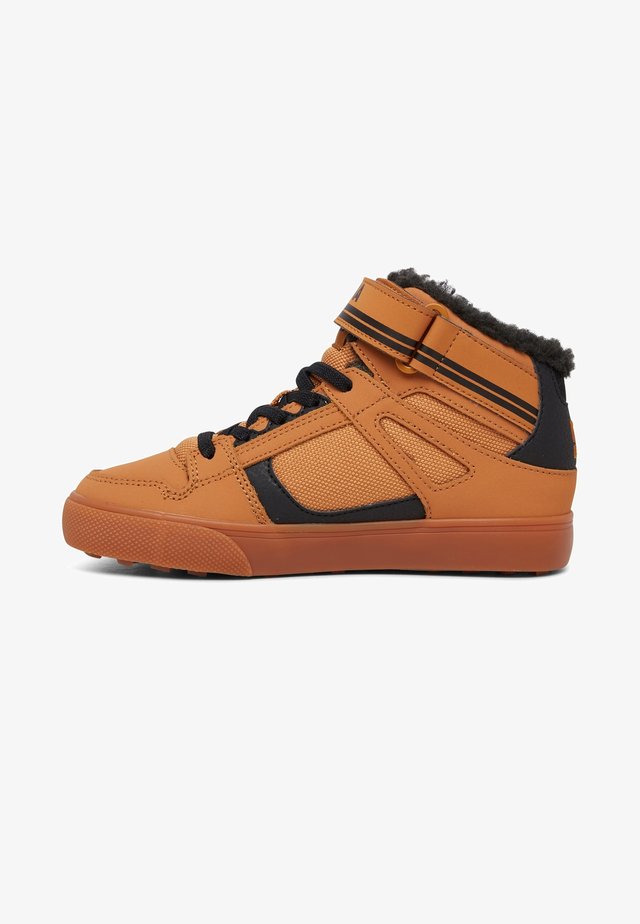 Skate shoes - dark chocolate/wheat/gum