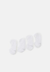 camano - COMFORT FOOTIES 4PACK - Enkelsokken - white Miniatuurafbeelding 1