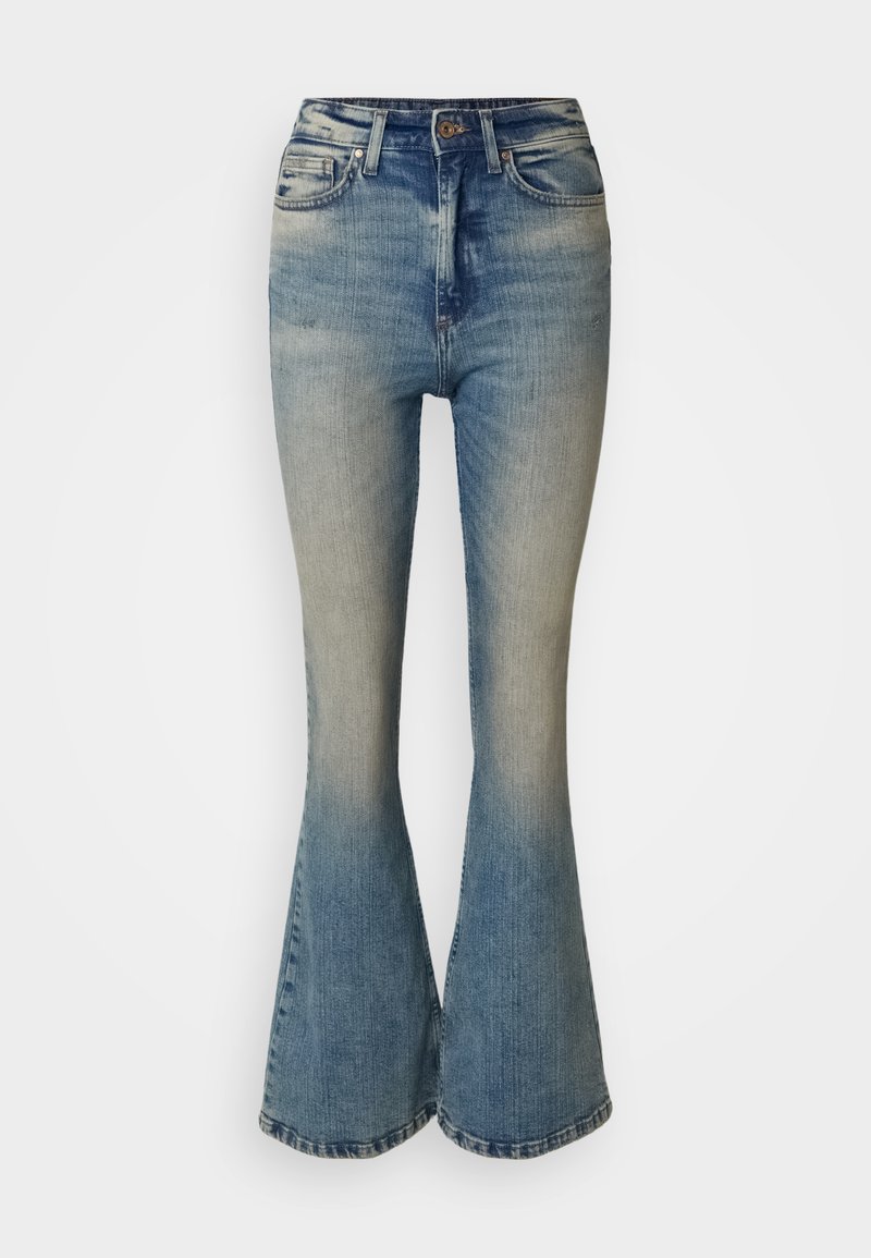 Only Flared Jeans lichtblauw denim
