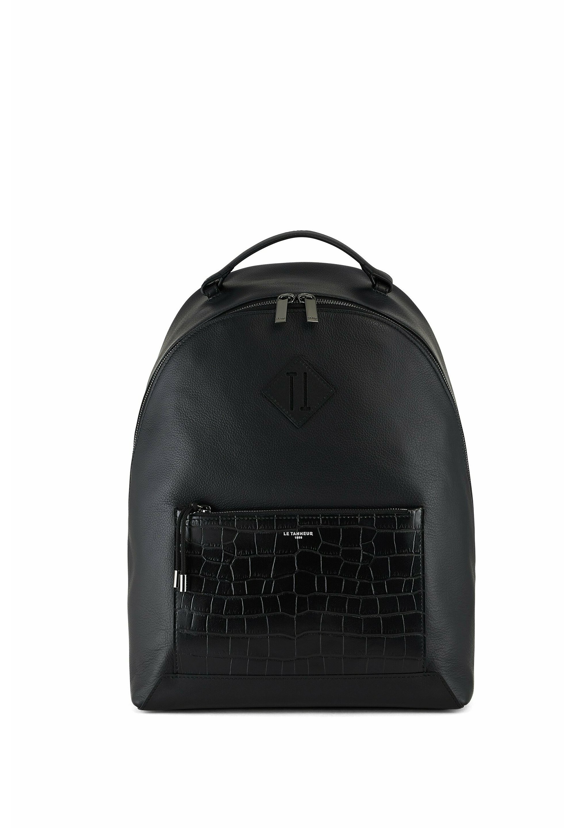 Le Tanneur Sac Ã Dos Cuir Femme Soldes Emile Zipped Leather