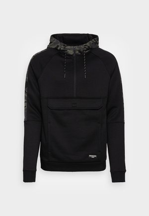 SOLARIS - Sweatshirt - jet black/blue/green