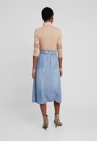 Cream Jupe trapèze - blue denim