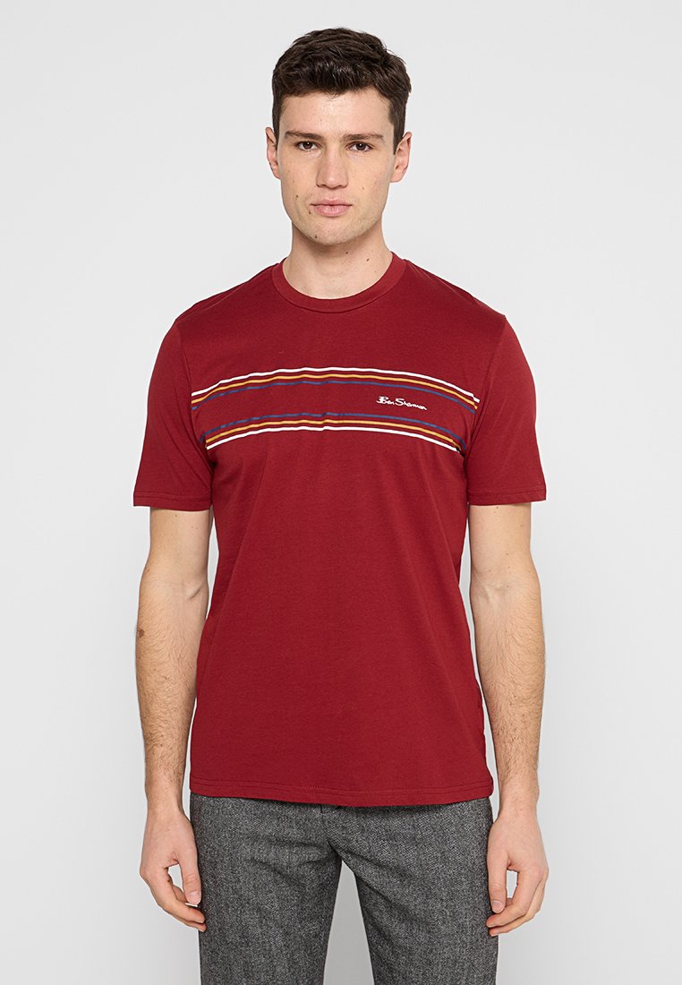 Ben Sherman T-shirt print rood