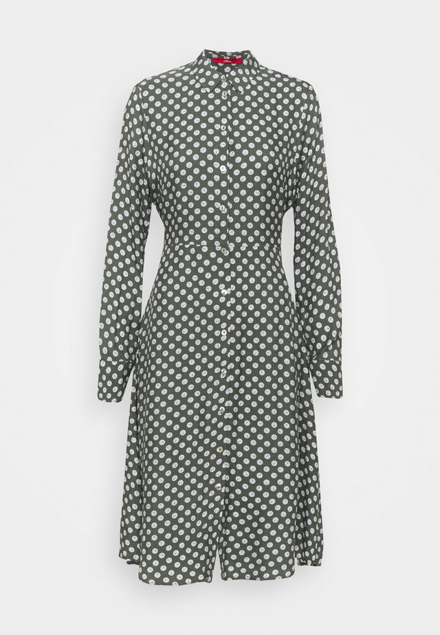 Shirt dress - khaki