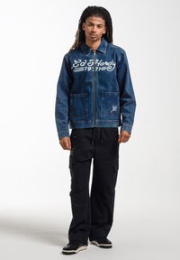 Ed Hardy PANTHER  - Džínová bunda - indigo