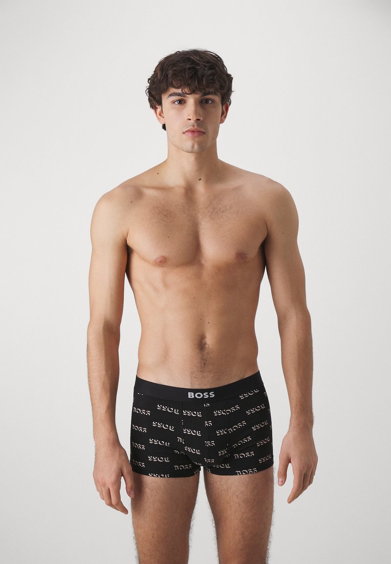 Boss Trunks Bold Taps In Black For Men 3 Packs | Boss Logo