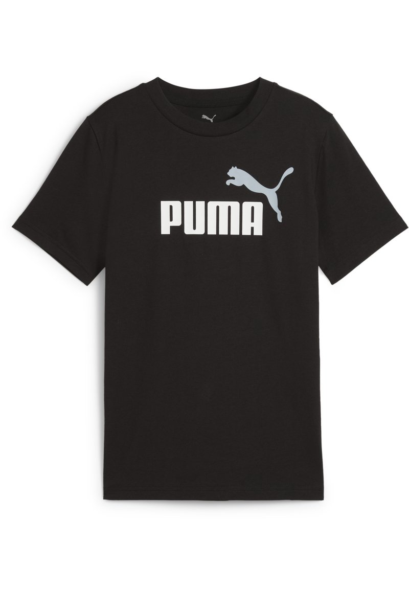 Puma COLOR NO.1 LOGO TEE - Triko s potiskem - black/černá - Zalando.cz