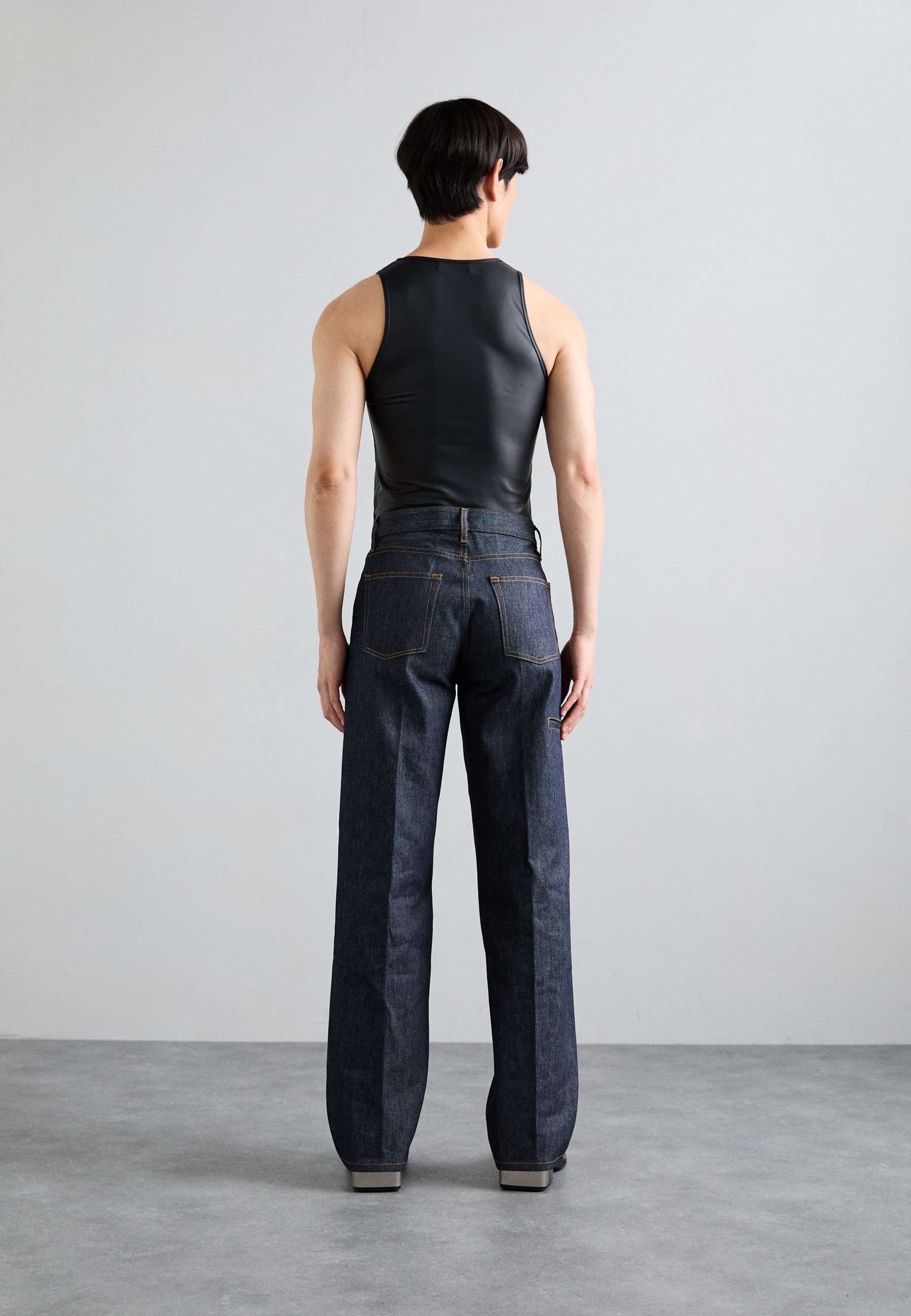 Helmut Lang CARPENTER - Relaxed fit jeans - raw indigo/raw denim