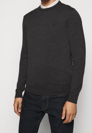 Strickpullover - mottled grey