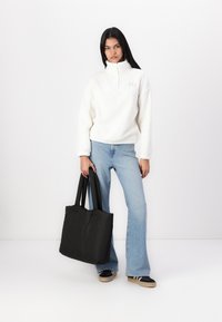 GAP SNAP LOGO - Fleece trui - white