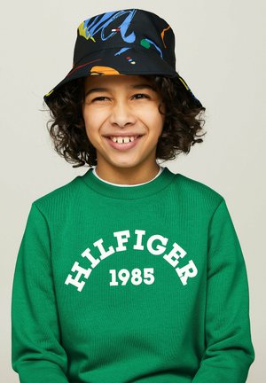 ESSENTIAL BUCKET  - Cappello - space blue flower allover