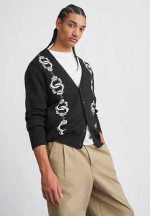 DANIEL SHEPARD SWEATER - Cardigan - black